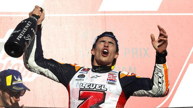 Marc Márquez, pentacampeón del mundo de MotoGP. KIMIMASA MAYAMA (EFE)