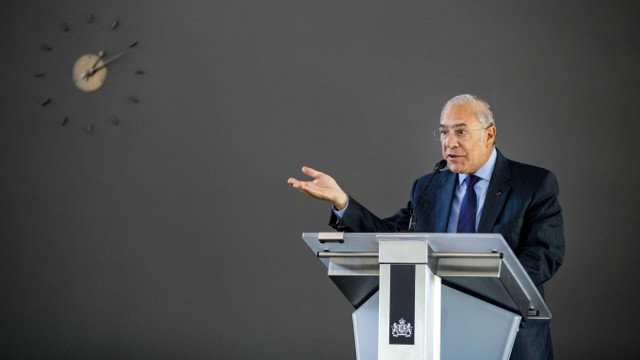 El secretario general de la OCDE, José Ángel Gurría. ARCHIVO