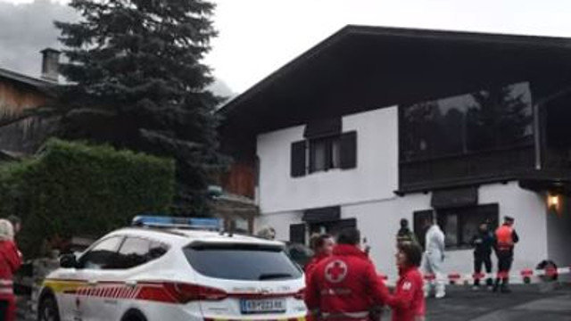 Agentes y efectivos de emergencias en la ciudad austríaca de Kitzbühe. OE24