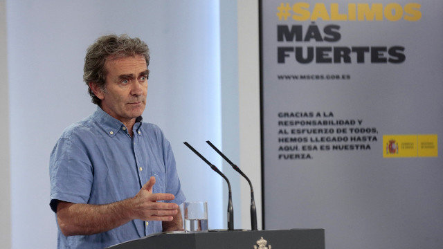 O director do Centro de Alertas e Urxencias Sanitarias, Fernando Simón. EFE