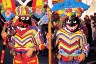 "Boteiros" del carnaval de Viana do Bolo (Turgalicia)