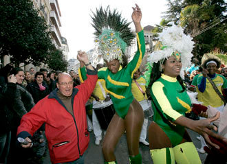 Desfile de la Feira do Cocido de Lalín (Foto: EFE)