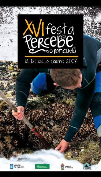 Cartel de la Festa do Percebe do Roncudo