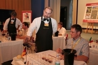 Cata en el concurso de Aosta (Foto: Cervim)