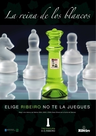 Imagen de una campaña anterior de la D.O. Ribeiro