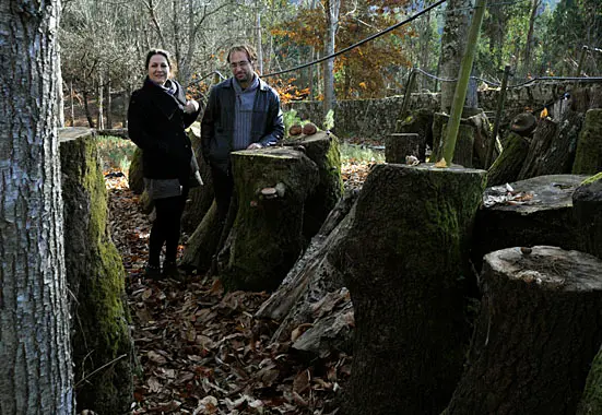 La gerente Catalina Fern&aacute;ndez de Ana y el restaurador ambiental Esteban Sinde