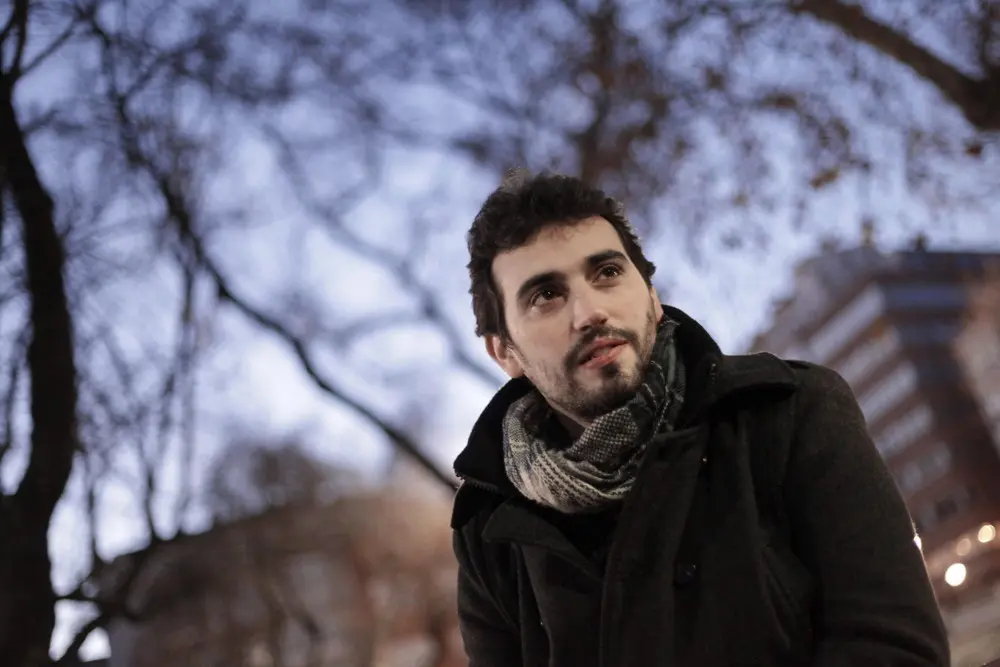 Breogán Riobóo, secretario general de Podemos en Galicia. 