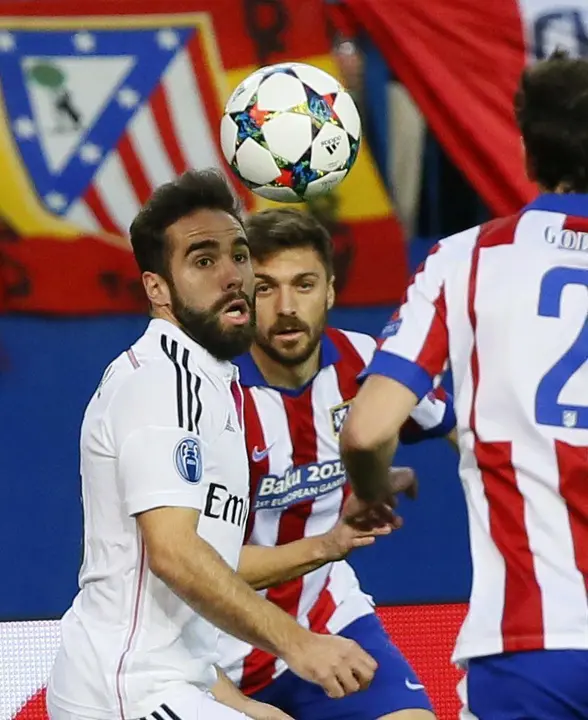 Dani Carvajal, en un lance del encuentro.