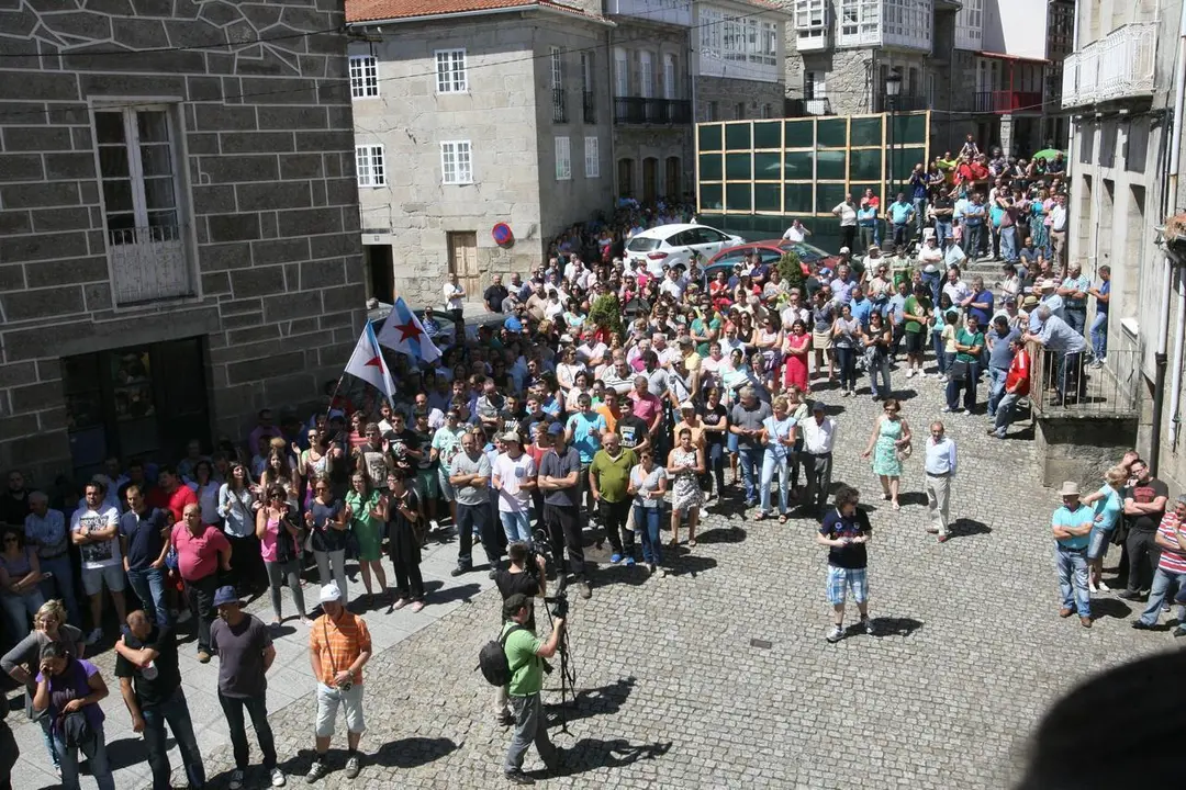 Tractorada en Chantada