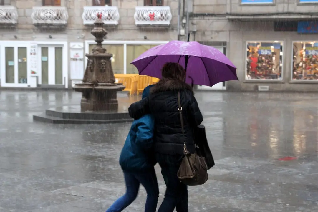 Las lluvias estuvieron presentes en toda la Comunidad