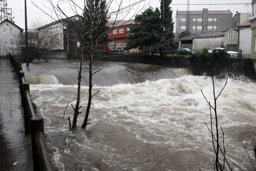La lluvia y el viento, en Galicia