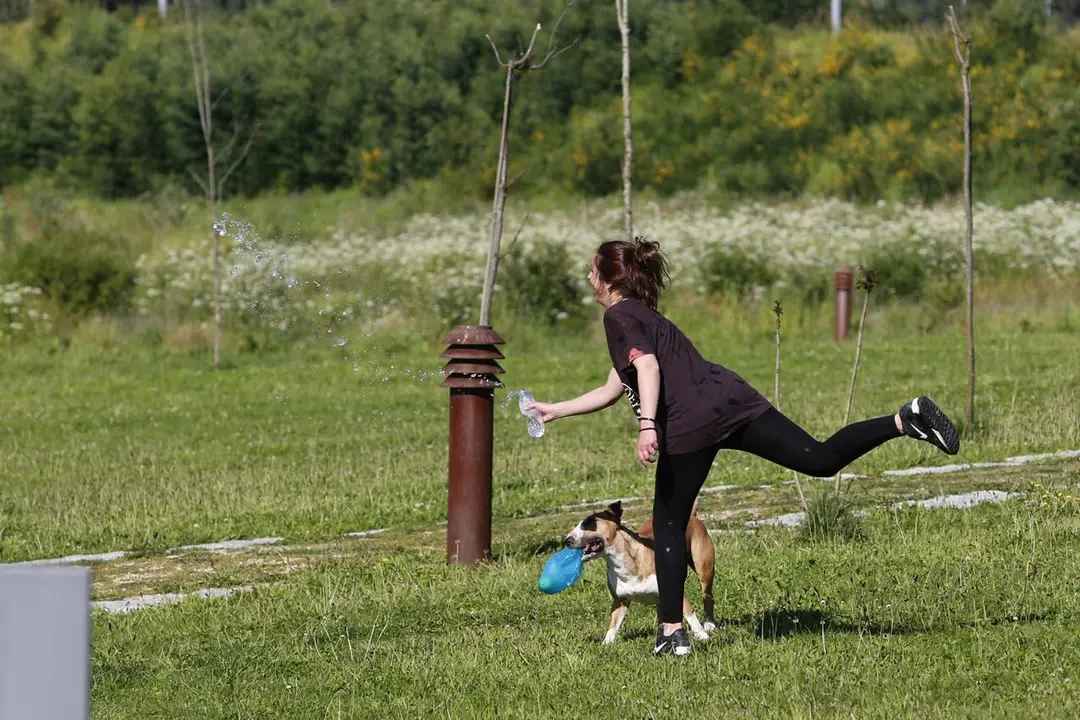 Muchos gallegos disfrutaron del buen tiempo este miércoles