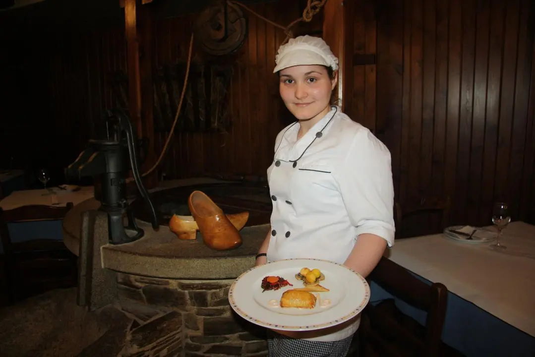 'Segredo de merluza en primavera' es el nombre de la tapa de O Pozo