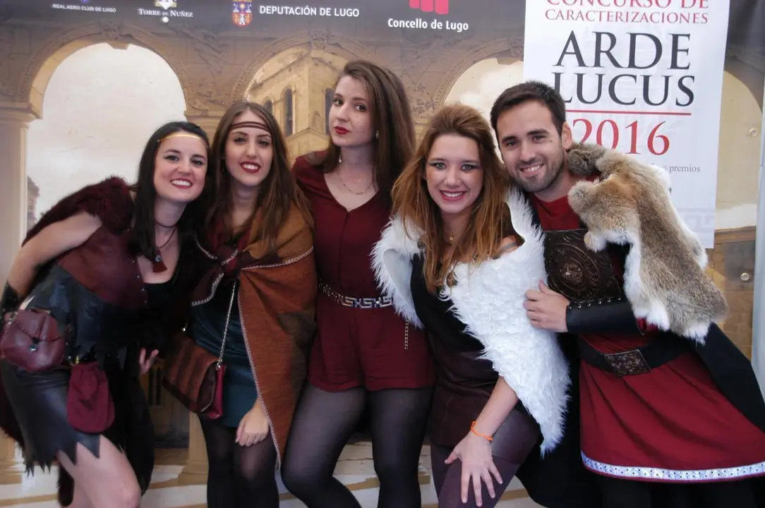 Concurso de caracterizaciones Arde Lucus 2016
