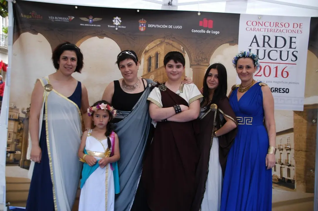 Concurso de caracterizaciones Arde Lucus 2016