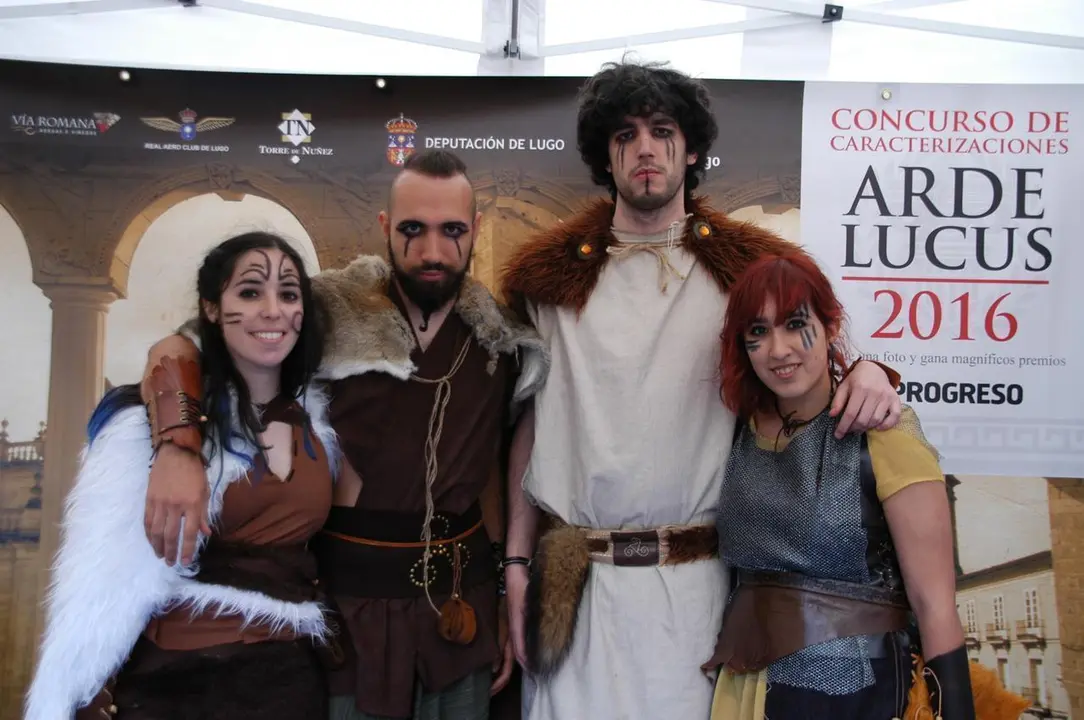 Concurso de caracterizaciones Arde Lucus 2016