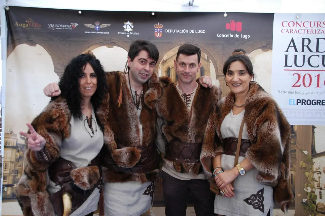 Concurso de caracterizaciones Arde Lucus 2016