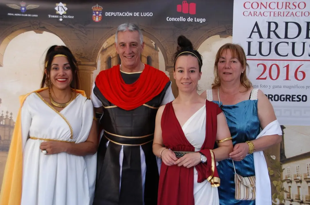 Concurso de caracterizaciones Arde Lucus 2016