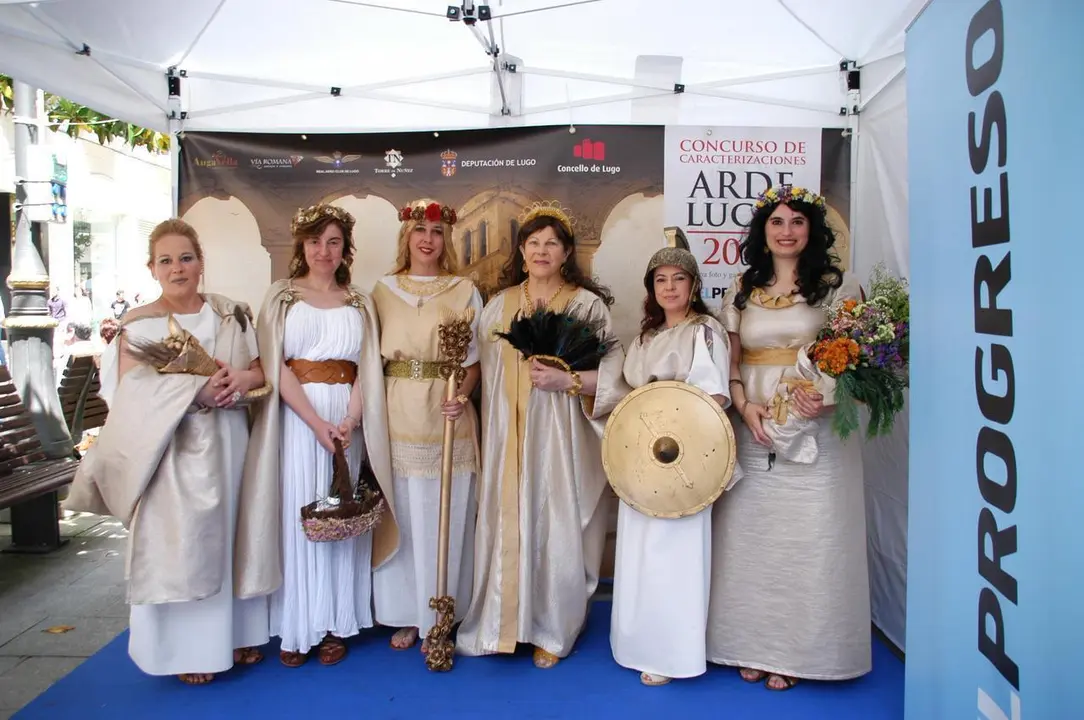 Concurso de caracterizaciones Arde Lucus 2016