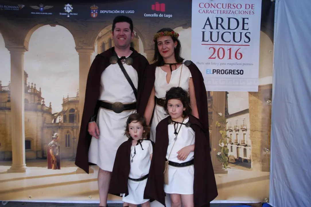 Concurso de caracterizaciones Arde Lucus 2016
