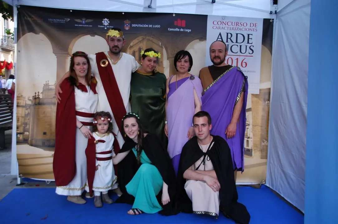 Concurso de caracterizaciones Arde Lucus 2016