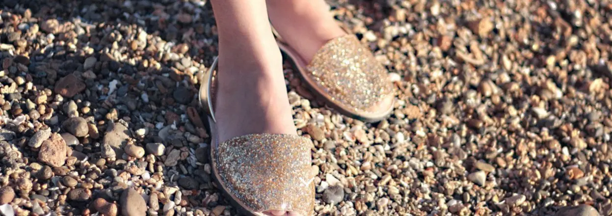 Uno de los últimos modelos de avarcas