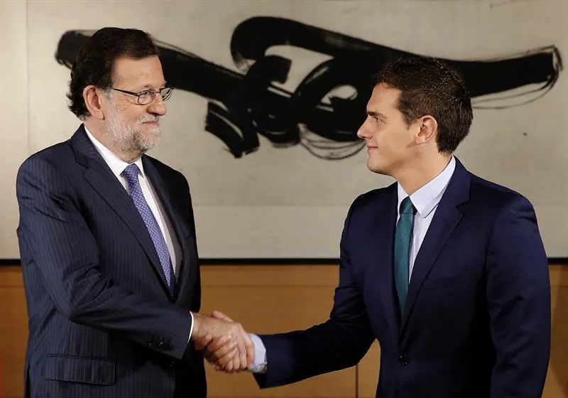 Mariano Rajoy y Albert Rivera
