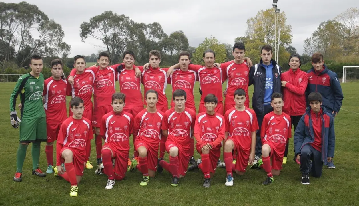 Equipo cadete del CD Castro