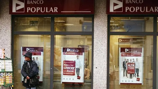 Una sucursal del Banco Popular. AEP