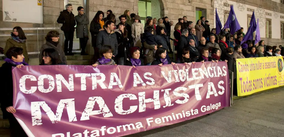 Manifestasci&oacute;n contra el machismo en Vigo. ARCHIVO