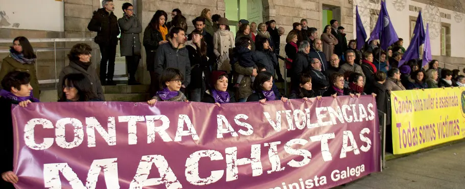 Prostesta contra la violencia machista. ARCHIVO