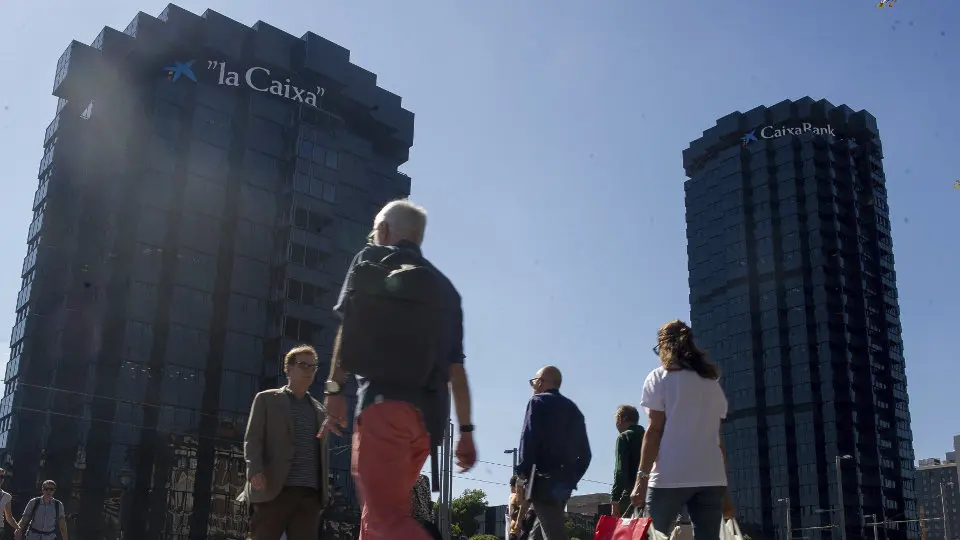 Centro financiero de Barcelona. AEP