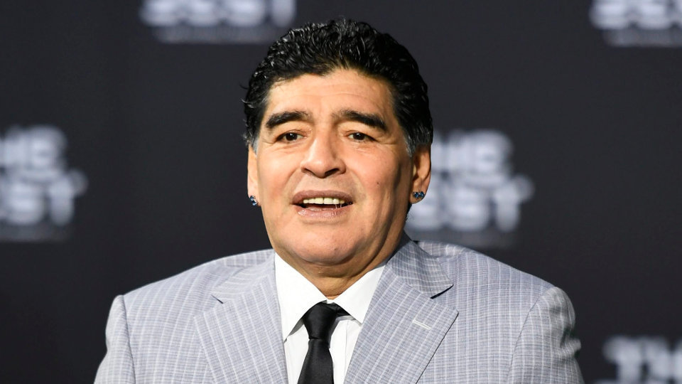 Diego Armando Maradona. AEP