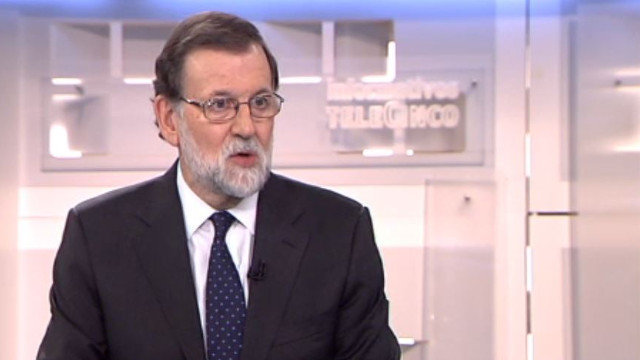 Mariano Rajoy, durante la entrevista. TELECINCO.ES
