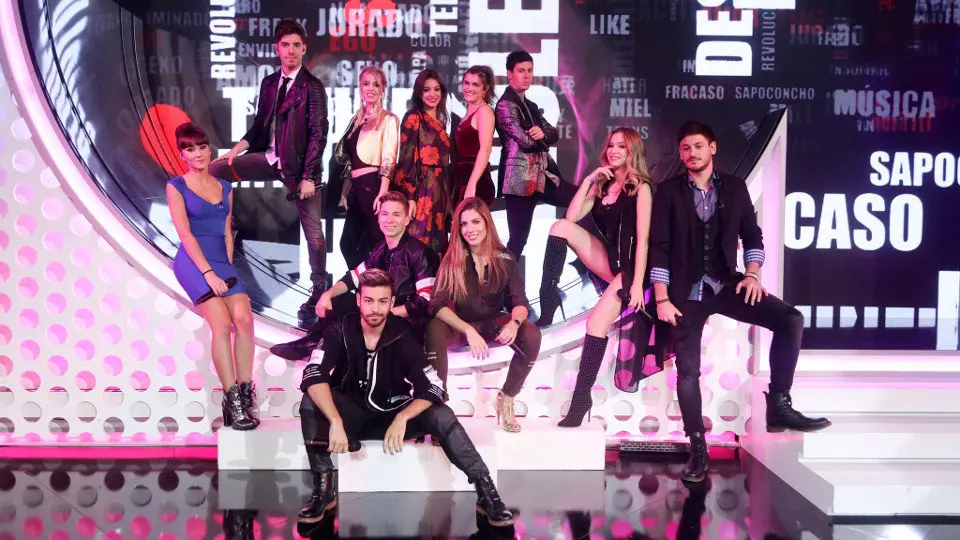 Los concursantes, en la séptima gala de OT
