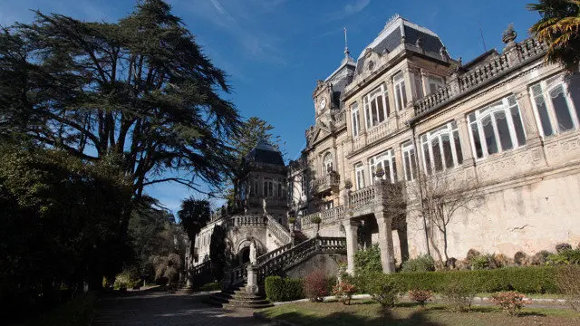 Vista del exterior del Pazo de Lourizán. ADP