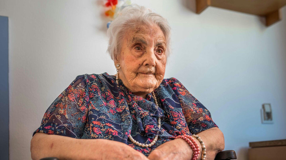 Ana Vela, la abuela de Europa falleció a los 116 años. AEP