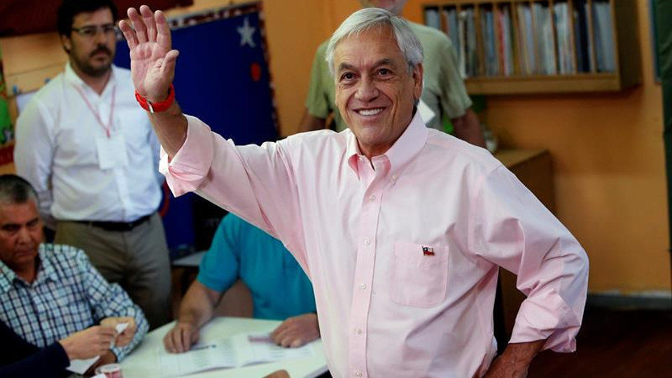 Sebastián Piñera. ELVIS GONZÁLEZ (EFE)
