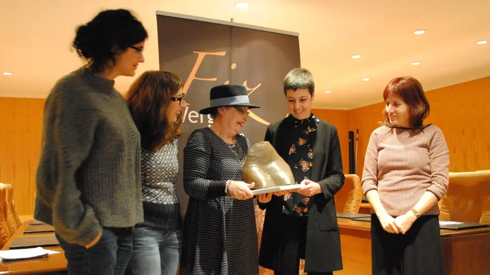 De izquierda a derecha, Charo Lopes, María Casar, Violeta Bernardo, Lara Dopazo y Mónica López. LP