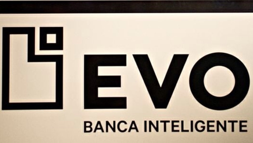 Símbolo de Evo Banco. EP