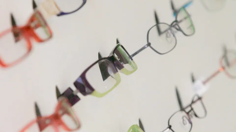 Gafas en una óptica. GONZALO GARCÍA