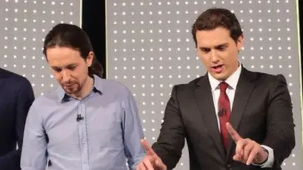 Pablo Iglesias y Albert Rivera. AEP
