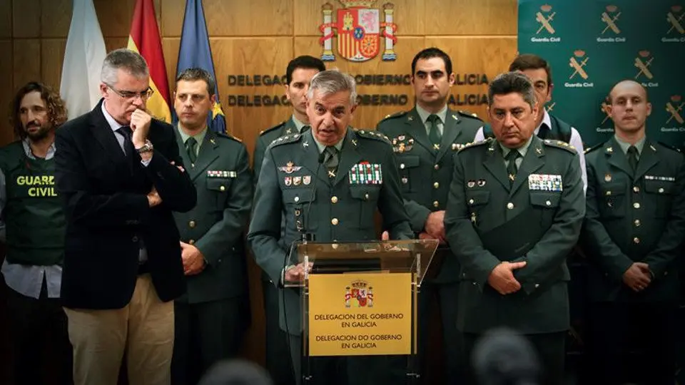 Rueda de prensa sobre al caso Diana Quer. CABALAR (EFE)