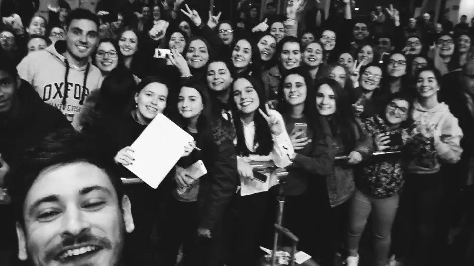 Cepeda, en Peinador. TWITTER