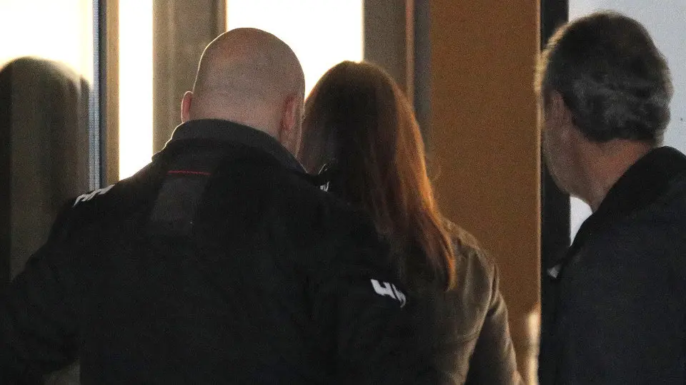 Rosario Rodríguez, a su llegada al juzgado. LAVANDEIRA JR