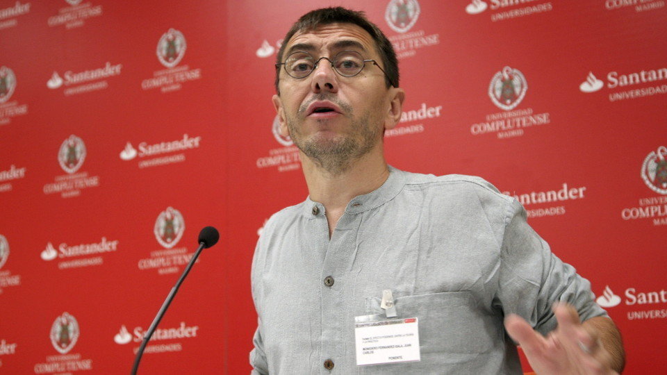 Juan Carlos Monedero. ALFREDO MATILLA (EFE)