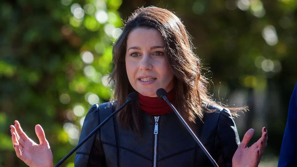 La líder de Ciudadanos en Cataluña, Inés Arrimadas. ROMÁN RÍOS (EFE)