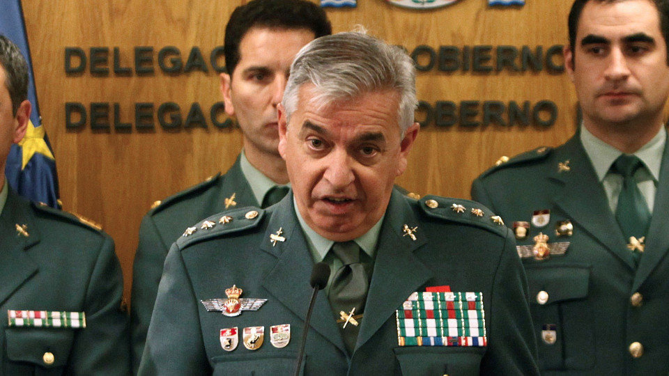 El coronel de la Unidad Central Operativa (UCO) de la Guardia Civil, Manuel Sánchez Corbí. EFE