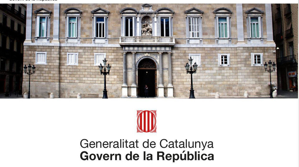 La web del Govern de la República
