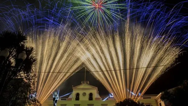 Fuegos artificiales. ARCHIVO